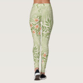 William Morris Larkspur Muster Leggings (Rückseite)