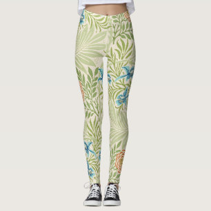 William Morris Larkspur Muster Leggings