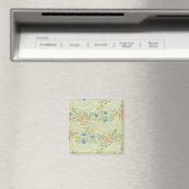 William Morris Larkspur Muster Magnet (In Situ (Geschirrspüler))