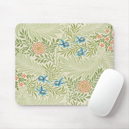 William Morris Larkspur Muster Mousepad (Mit Mouse)