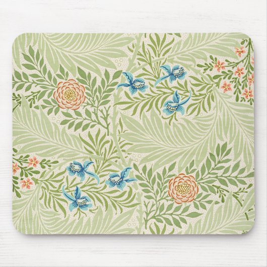 William Morris Larkspur Muster Mousepad (Vorne)