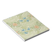 William Morris Larkspur Muster Notizblock (angewinkelt)