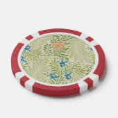 William Morris Larkspur Muster Pokerchips (Einzeln)