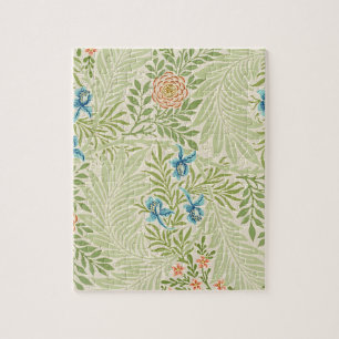 William Morris Larkspur Muster Puzzle