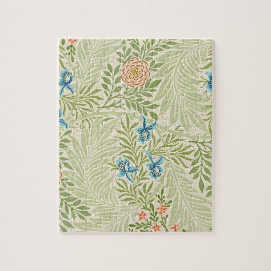 William Morris Larkspur Muster Puzzle (Vertikal)