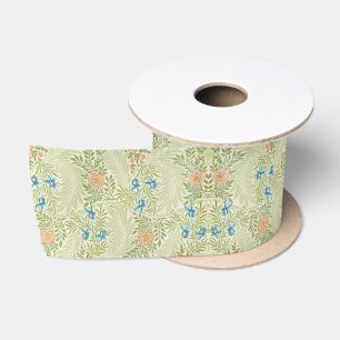 William Morris Larkspur Muster Satinband
