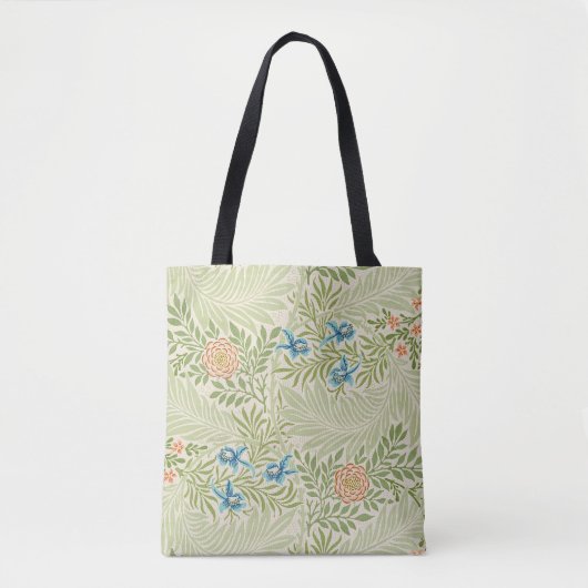 William Morris Larkspur Muster Tasche (Vorderseite)