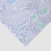 William Morris - Larkspur Purple Blumen & Blätter Seidenpapier (Ausschnitt)