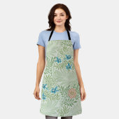 William Morris Larkspur Schürze (Getragen)