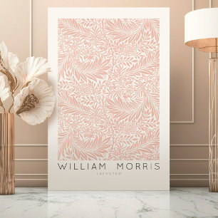 William Morris Larkspur Wall Art Print Poster