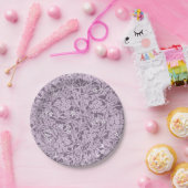 William Morris Lavendel Pappteller (Party)