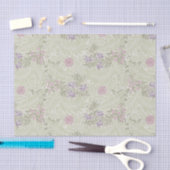 William Morris Lavender & Pink Larkspur Muster Seidenpapier (Handwerk)