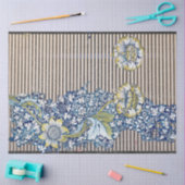 William Morris LEAF PATTERN DECOUPAPAGE Zwirnpapie Seidenpapier (Basteln)