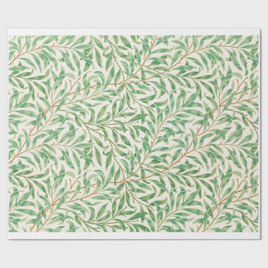 William Morris LEAF PATTERN Wrapping Paper Geschenkpapier (Flach)