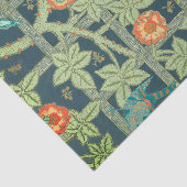 William Morris LEAF UND BIRD PATTERN Tissue Paper Seidenpapier (Ausschnitt)