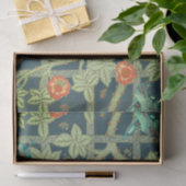 William Morris LEAF UND BIRD PATTERN Tissue Paper Seidenpapier (Geschenk)