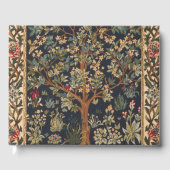 William Morris - Lebensbaum Gästebuch (Vorderseite)