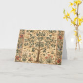William Morris Lebensbaum Karte (Gelbe Blume)