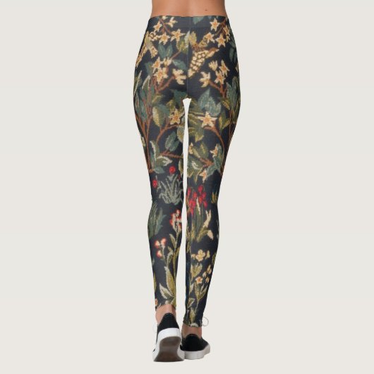 William Morris - Lebensbaum Leggings (Rückseite)