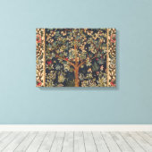 William Morris - Lebensbaum Leinwanddruck (Insitu (Holzboden))