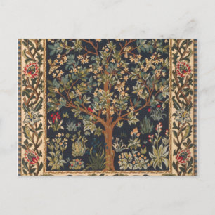 William Morris - Lebensbaum Original Postkarte