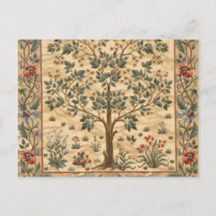 William Morris Lebensbaum Postkarte