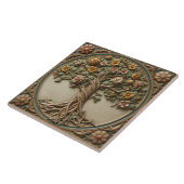 William Morris Lebensbaum Vintage Prä-Rafaelit Fliese (Seite)