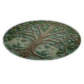 William Morris Lebensbaum Vintage Prä-Rafaelit Schneidebrett (Ecke)