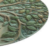 William Morris Lebensbaum Vintage Prä-Rafaelit Schneidebrett (Ecke)