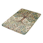 William Morris Lebensbaum Vintage Prä-Rafaelitisch Badematte (Schrägansicht)