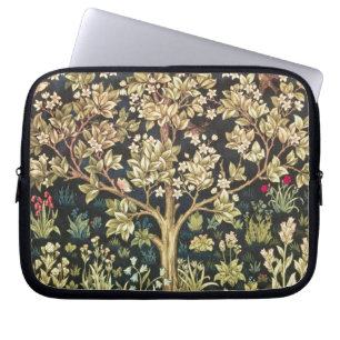 William Morris Lebensbaum Vintage Prä-Rafaelitisch Laptopschutzhülle