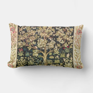 William Morris Lebensbaum Vintage Prä-Rafaelitisch Lendenkissen