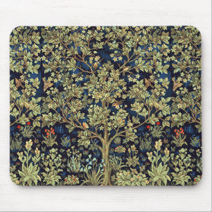 William Morris Lebensbaum Vintage Prä-Rafaelitisch Mousepad