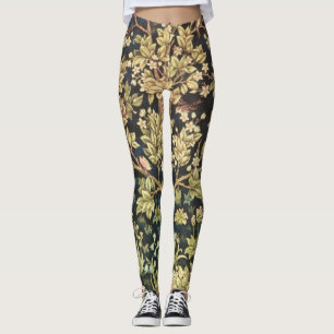 William Morris Lebensbaum Vintage Prä-Raphaelite Leggings