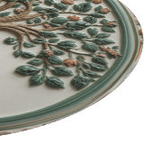 William Morris Lebensbaum Vintage Präraffaelit Schneidebrett (Ecke)