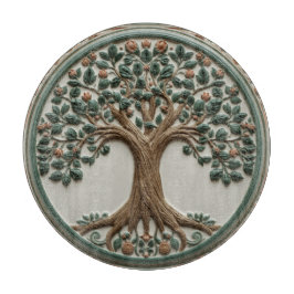 William Morris Lebensbaum Vintage Präraffaelit Schneidebrett