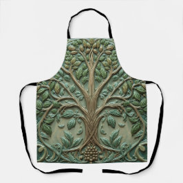 William Morris Lebensbaum Vintage Präraffaelit Schürze