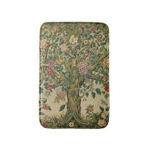 William Morris Lebensbaum Vintage Pre-Raphaelite Badematte