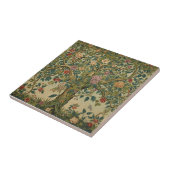 William Morris Lebensbaum Vintage Pre-Raphaelite Fliese (Seite)
