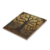 William Morris Lebensbaum Vintage Pre-Raphaelite Fliese (Seite)