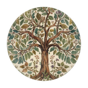 William Morris Lebensbaum Vintage Pre-Raphaelite Schneidebrett