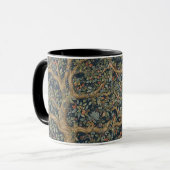 William Morris Lebensbaum Vintage Pre-Raphaelite Tasse (Vorderseite Links)