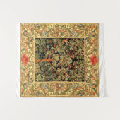 William Morris - Lebensbaummuster Wandteppich (Vorderseite (Horizontal))