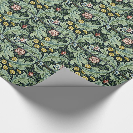 William Morris - Leicester, Blumenmuster Geschenkpapier (Ecke)