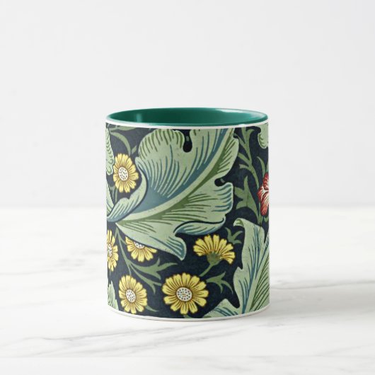 William Morris - Leicester, Blumenmuster Tasse (Zentrum)