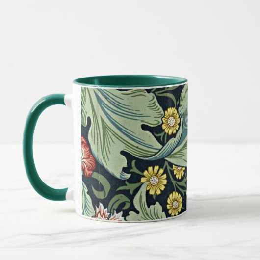 William Morris - Leicester, Blumenmuster Tasse (Links)