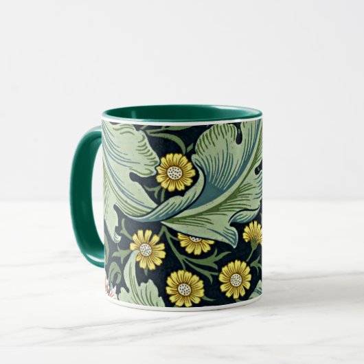 William Morris - Leicester, floral pattern, Tasse (Vorderseite Links)