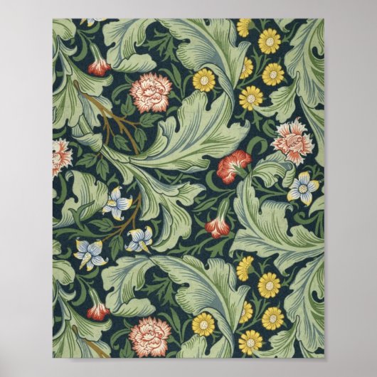 William Morris Leicester Pattern Poster (Vorne)