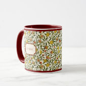 William Morris Lemons Pomegranate Pattern Tasse (Vorderseite Links)