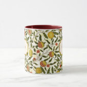 William Morris Lemons Pomegranate Pattern Tasse (Zentrum)
